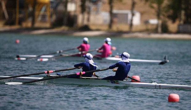 تیم های ملی قایقرانی در انحصار بانوان همدانی