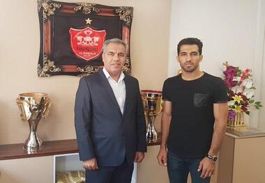 وحید امیری رسماً به پرسپولیس بازگشت/ عکس
