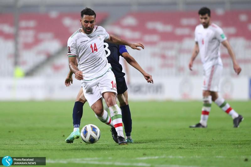 سامان قدوس تیم ملی فوتبال ایران - ایران و کامبوج