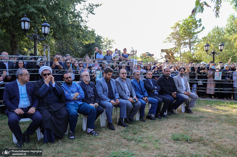 مراسم تشییع و خاکسپاری پیکر هوشنگ ابتهاج در رشت