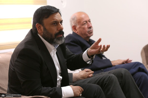 دیدار مدیران سابق تیم های پرسپولیس و استقلال با سید حسن خمینی