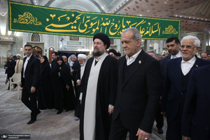 تجدید میثاق اعضای هیئت دولت با آرمان های امام خمینی (س) -2