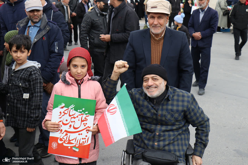 راهپیمایی 22 بهمن در خمین