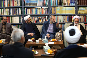 دیدار دست اندرکاران هفته فرهنگی بر استان آفتاب با سید حسن خمینی