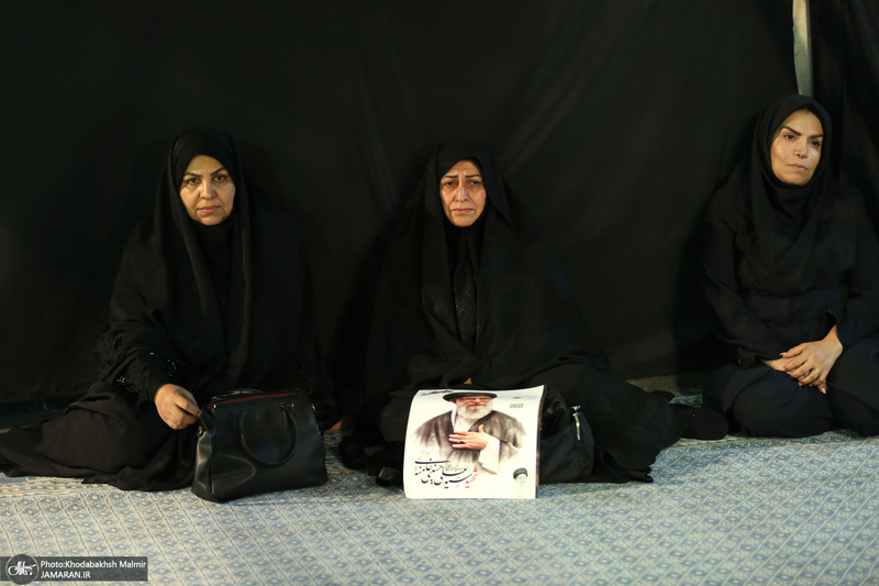 مراسم عزاداری هیئت «حسین جانم» در حسینیه جماران