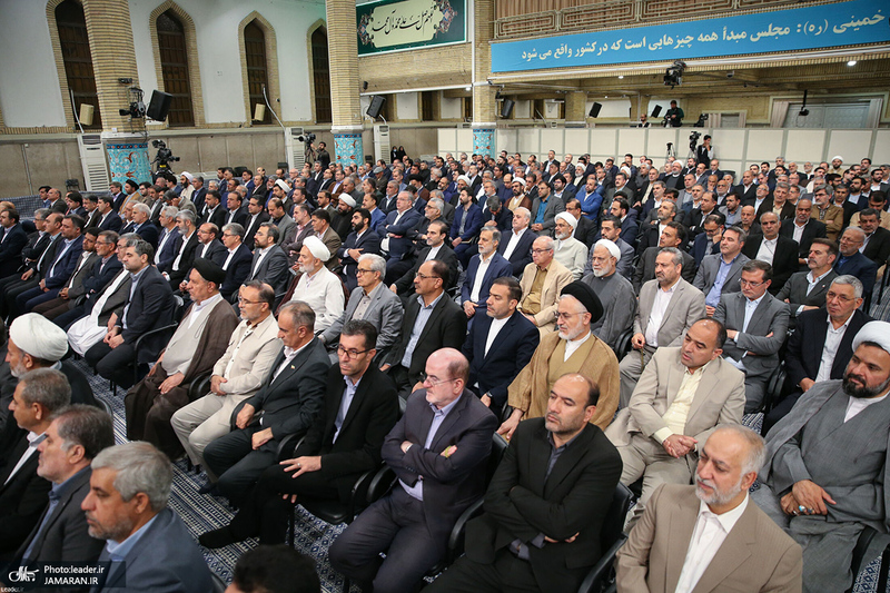 دیدار نمایندگان مجلس شورای اسلامی با رهبر معظم انقلاب