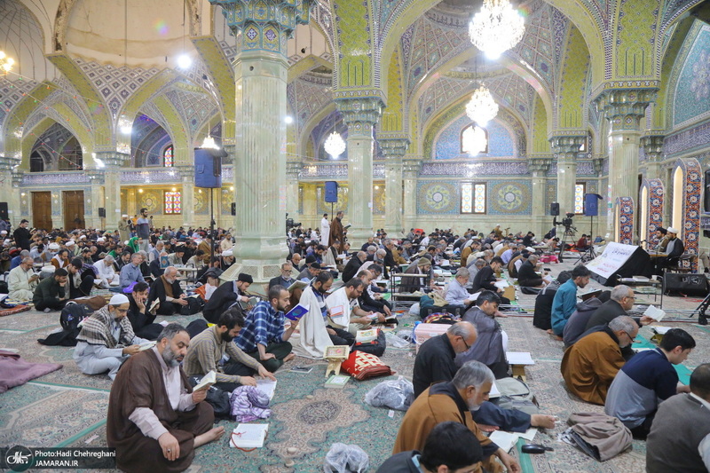 مراسم اعمال ام داوود در قم