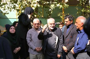 مراسم تشییع ثمینه باغچه‌بان