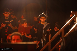 احیای شب بیست و یکم ماه مبارک رمضان در گلزار شهدای قم‎