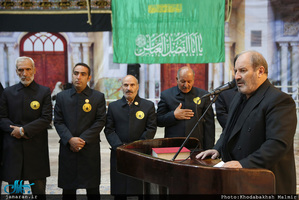 مراسم عزاداری شهادت امام سجاد(ع)  در حرم مطهر امام خمینی (س)