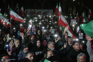 اجتماع حمایت از رزمندگان در مقابله با دشمن آمریکایی - صهیونی در پرند -2