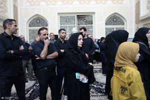 نماز و تشییع حاج علی اکبرشفیعی در حرم مطهر امام خمینی (س)