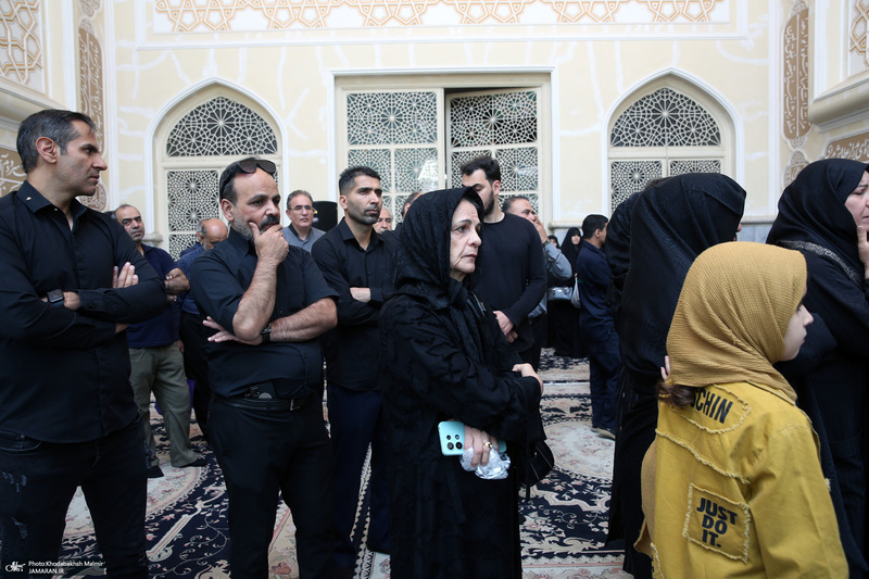 نماز و تشییع حاج علی اکبرشفیعی در حرم مطهر امام خمینی (س)