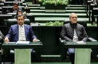 جلسه بررسی استیضاح وزیر اقتصاد به ریاست محمدباقر قالیباف و با حضور مسعود پزشکیان رئیس جمهور (2)