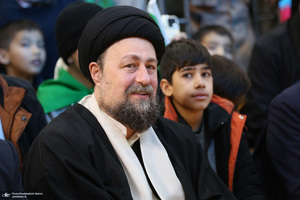 اجتماع باشکوه نوجوانان آرمانی لشکر قدس در حرم مطهر امام خمینی (س)