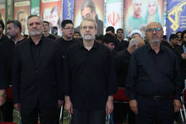 لاریجانی در مراسم بزرگداشت شهدای اقتدار (۱۱ تیرماه ۱۴۰۴)