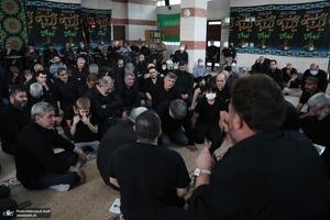 عزاداری شب عاشورای حسینی(ع) هیات گردان تخریب و گردانهای لشکر 27 محمد رسول الله(ص)