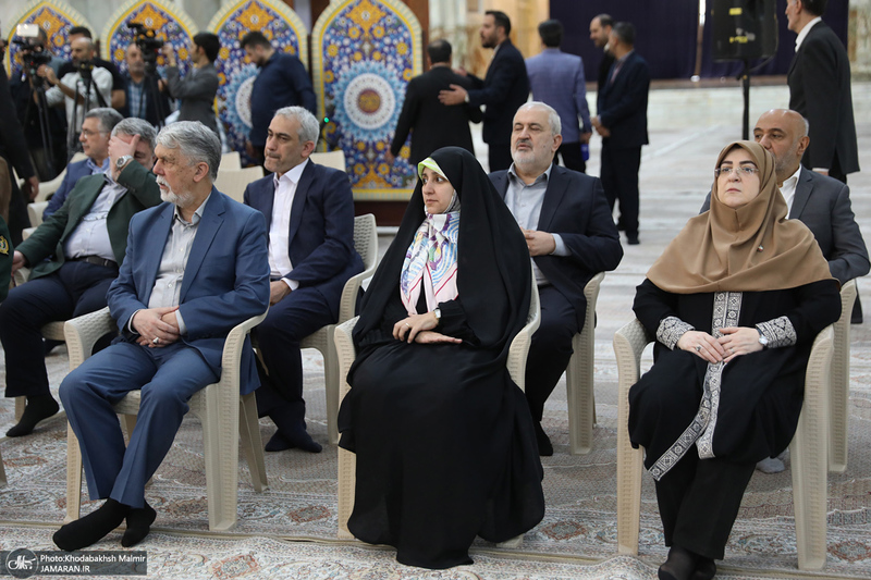 تجدید میثاق رئیس‌جمهور و اعضای دولت با آرمان‌های حضرت امام خمینی -2
