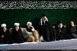 دومین شب عزاداری ایام محرم در حسینیه امام خمینی 