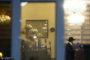 مراسم بزرگداشت حضرت امام خمینی (س) در کنیسه یوسف آباد