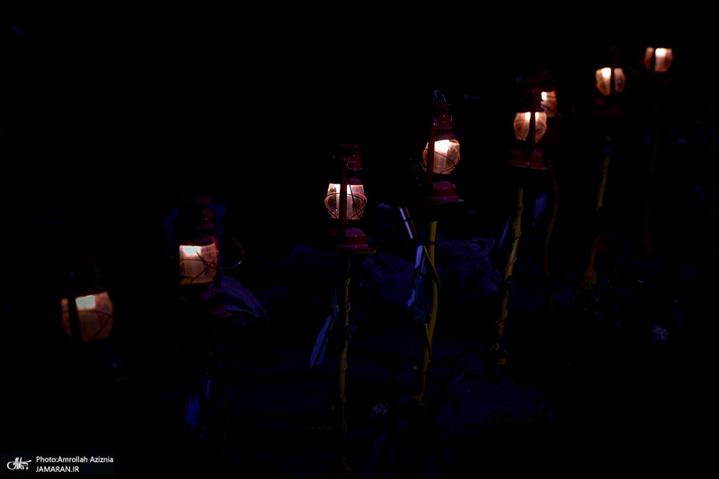 احیای شب نوزدهم ماه رمضان در گلزار شهدای بهشت زهرا (س)