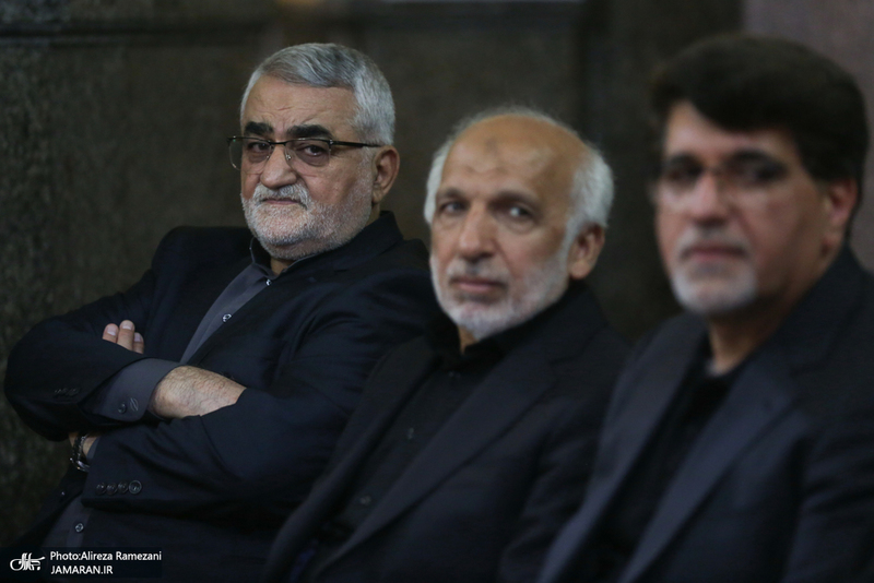 مرسم ختم مرحومه حاجیه خانم صدیقه بروجردی