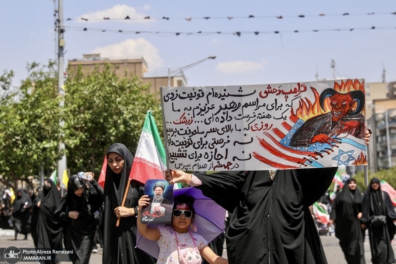 مراسم تشییع پیکر مطهر رهبر شهید انقلاب در تهران