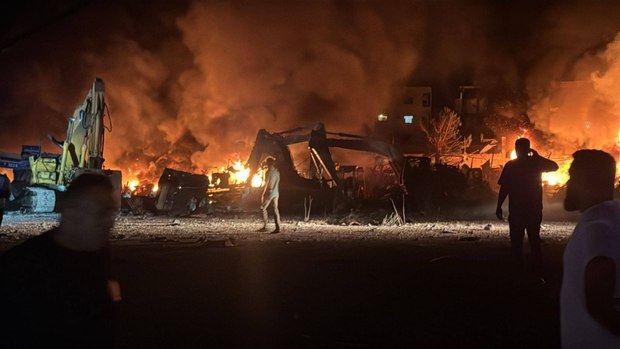 اسرائیل به جنوب لبنان حمله کرد + فیلم