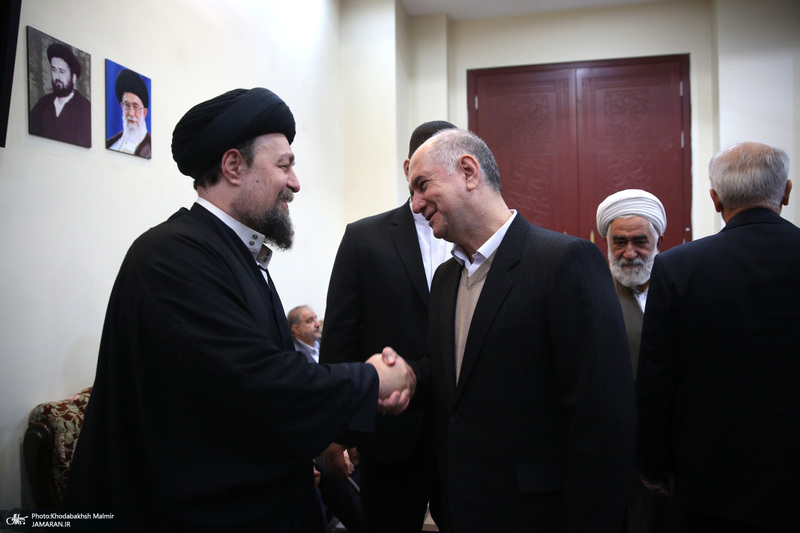 حاشیه دیدار نمایندگان مجلس با سید حسن خمینی