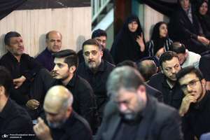 مراسم گرامیداشت رهبر شهید انقلاب در حسینیه جماران-2