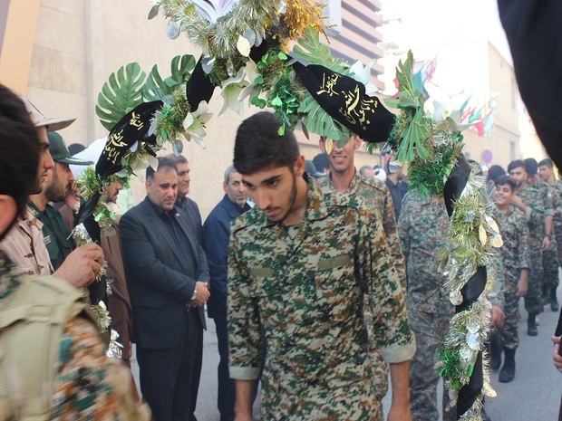 رزمایش اقتدار عاشورایی بسیج در اندیمشک اجرا شد