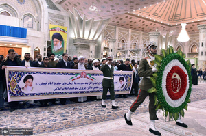 تجدید میثاق دبیرکل و کارکنان مجمع جهانی اهل بیت (ع) با آرمان های امام خمینی (س)‎‎