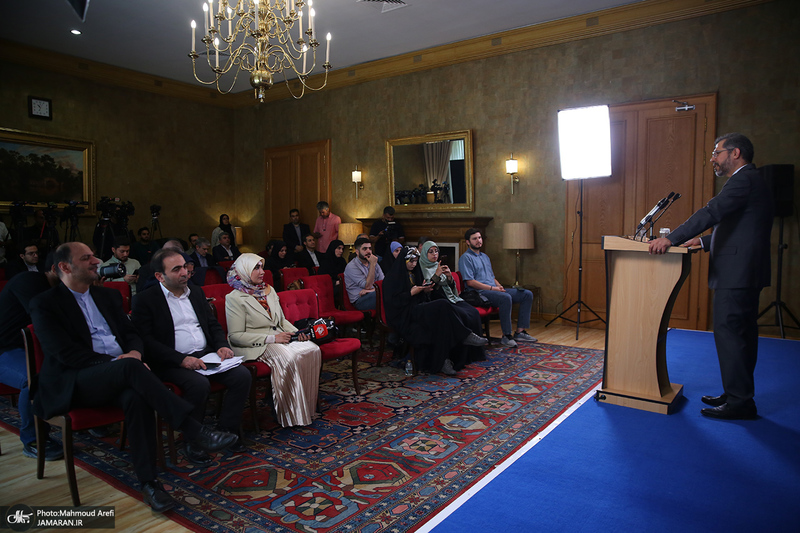 نشست خبری سعید خطیب زاده با موضوع مجمع گفتگوی تهران