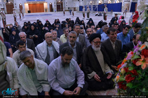 تجدید میثاق خانوادهای شهدا و جانبازان شهرستان مراغه با آرمان های حضرت امام(س)