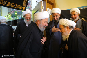 مراسم بزرگداشت برادر آیت الله فقیهی درقم