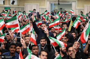 دیدار دانش‌آموزان و دانشجویان با رهبر معظم انقلاب