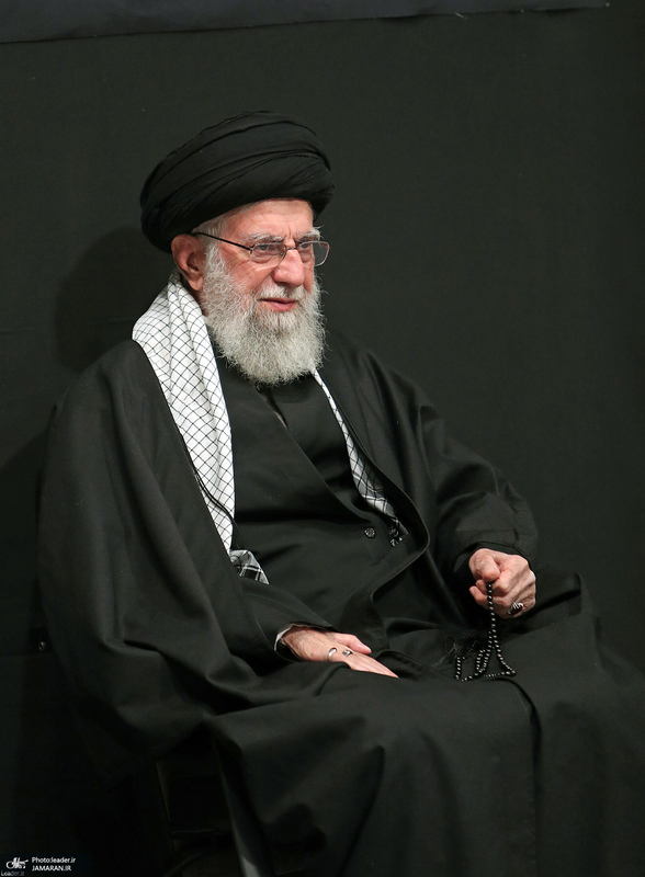 اولین شب مراسم عزاداری حضرت فاطمه‌زهرا (س) در حسینیه امام خمینی