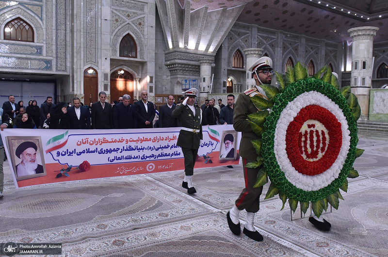 تجدید میثاق افراد دارای معلولیت و خدمتگزارن آنان با آرمان حضرت امام خمینی (س)