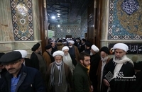 پیکر آیت الله روحانی در قم تشییع و تدفین شد (9)