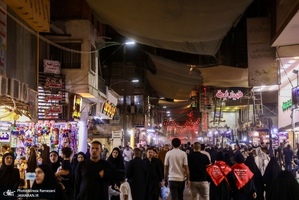حال و‌هوای شهر کربلا قبل از تشییع رهبر شهید