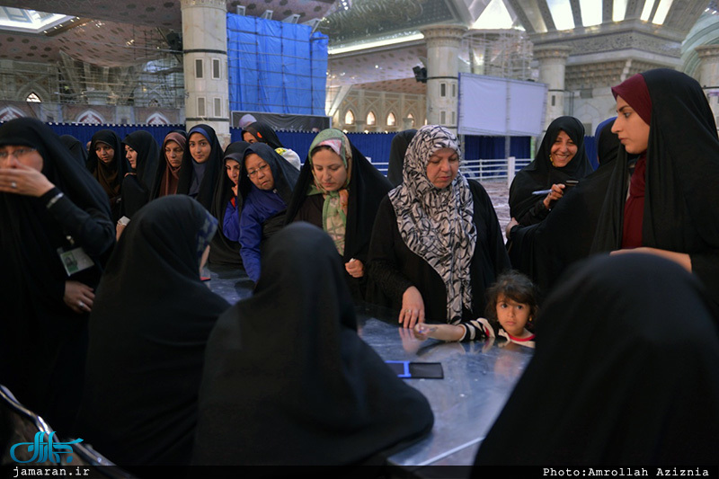 انتخابات ریاست جمهوری و پنجمین دوره‌ی انتخابات شوراهای اسلامی-حرم مطهر امام خمینی(س)
