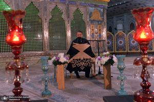 مراسم احیای شب نوزدهم ماه مبارک رمضان در حرم امام خمینی(س)