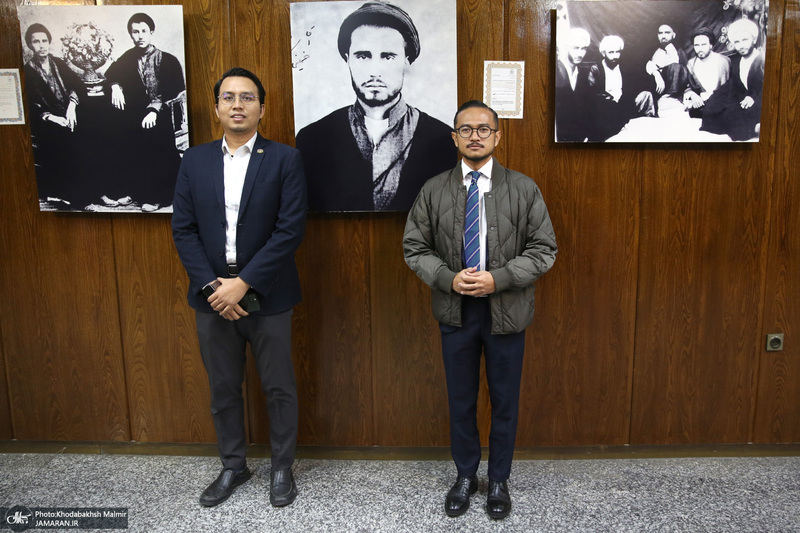 بازدید محمد بن سیو وزیر کشاورزی  و امنیت غذایی کشور مالزی از  بیت امام خمینی (س) در جماران