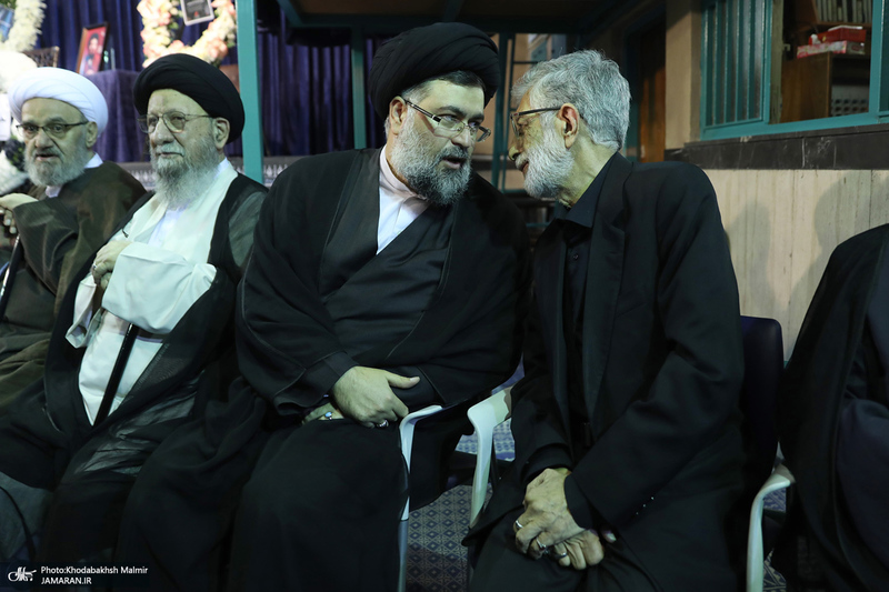 مراسم بزرگداشت همسر آیت الله موسوی بجنوردی (ره) در حسینیه شماره یک جماران-2