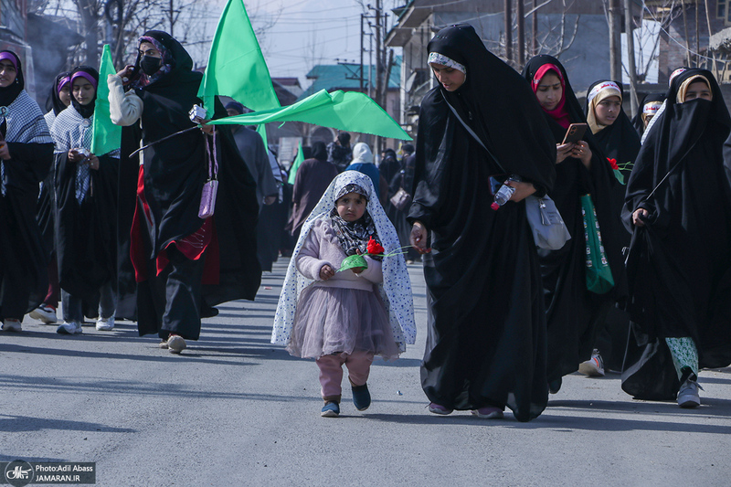 راهپیمایی کشمیری ها به مناسبت میلاد امام زمان (عج)