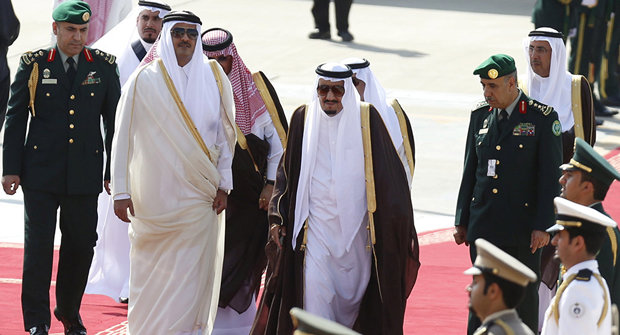 گفتگوی پادشاهان عربستان و بحرین درباره تحولات خاورمیانه