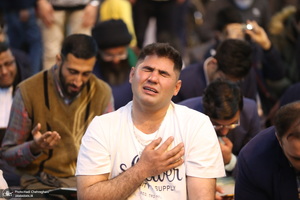 مراسم آغاز  سال 1401 در حرم کریمه اهل بیت (ع)‎