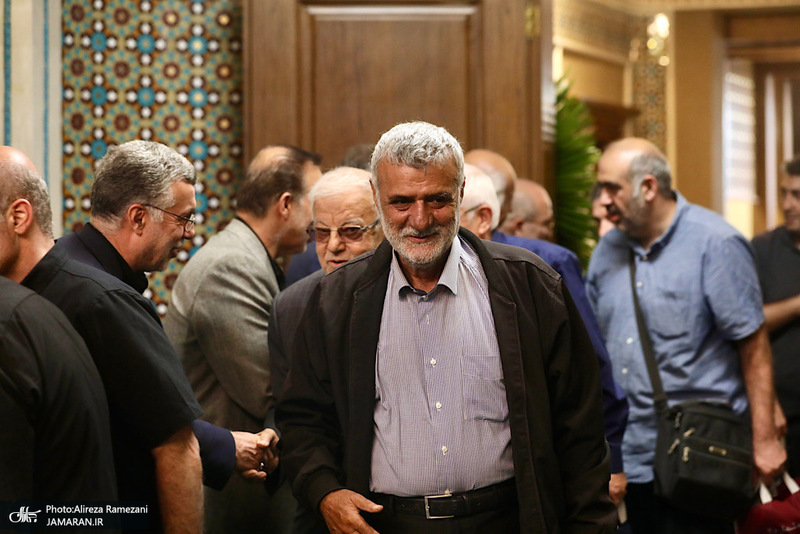 مراسم ختم پدر همسر محمد ظفرقندی