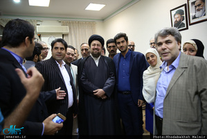 دیدار جمعی از فعالان فضای مجازی باسید حسن خمینی 