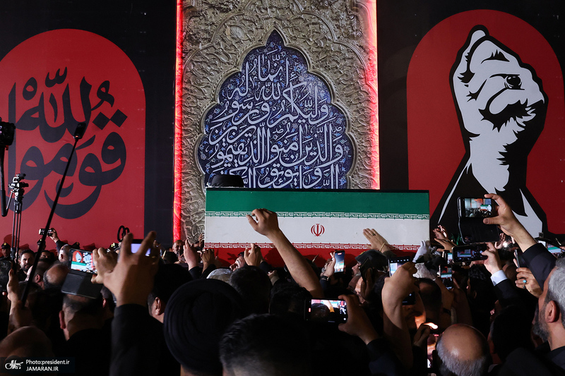 استقبال رسمی از پیکر مطهر رهبر شهید در عراق